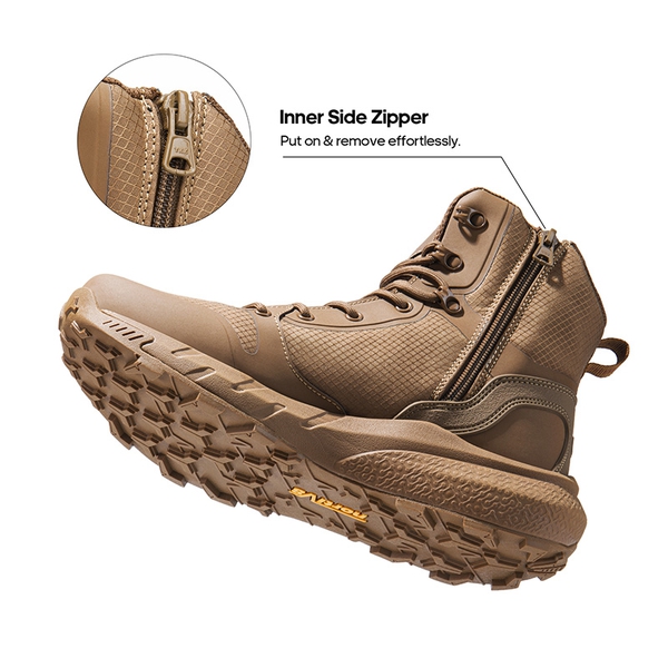 [Metrostrike] Men's Lightweight Military Tactical Boots - COYOTE - 3